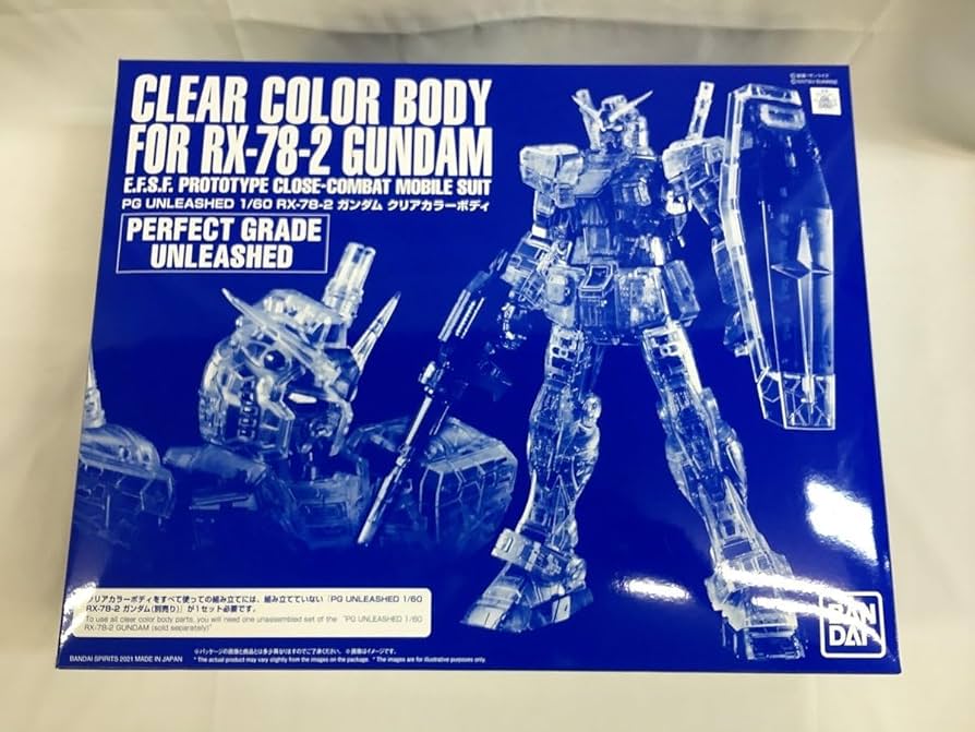 Amazon.co.jp: PG UNLEASHED 1/60 RX-78-2 クリアカラーボディ